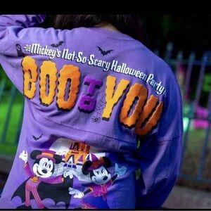 Disney Mickey’s Halloween Party Spirit Jersey, Large, NEW!